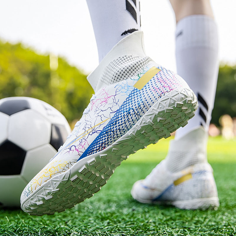Men's Football Boots Professional Shoes for Kids Outdoor Breathable Soccer Society Indoor Soccer