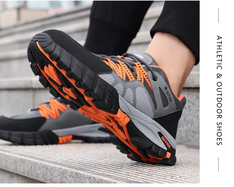 Work shoes with steel toe anti puncture work safety sneakers work men's safety anti-slip boots indestructible