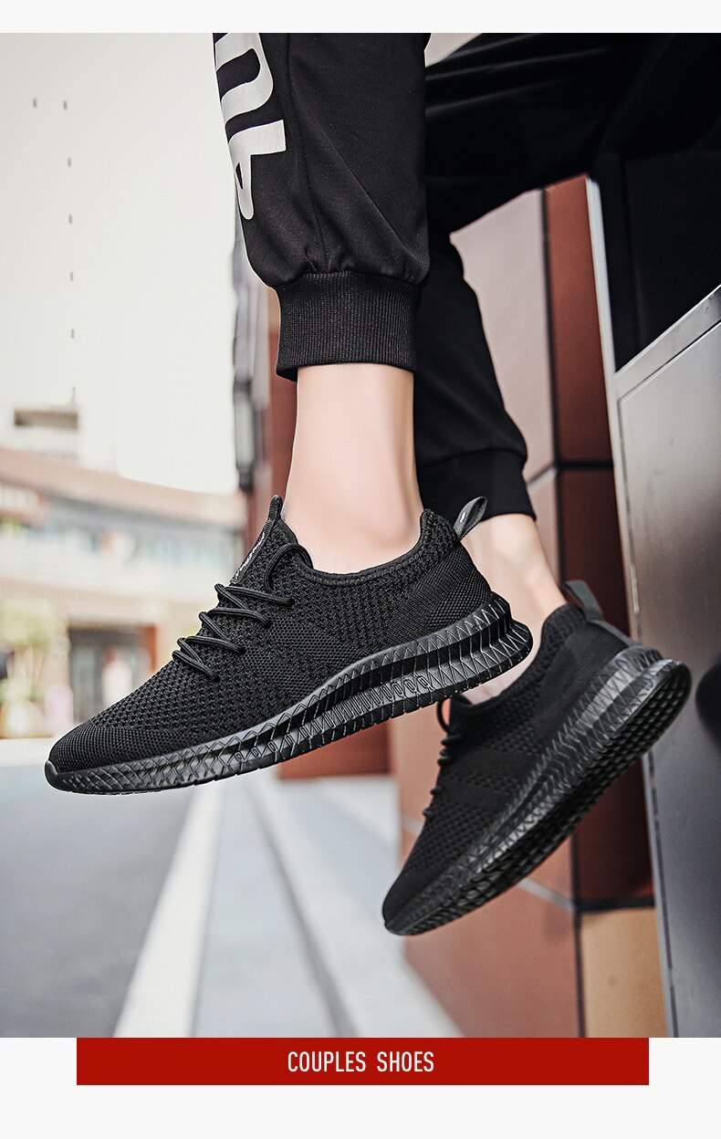 Shoes Men's Sneakers Breathable Gym Casual Light Walking Footwear Zapatillas Hombre