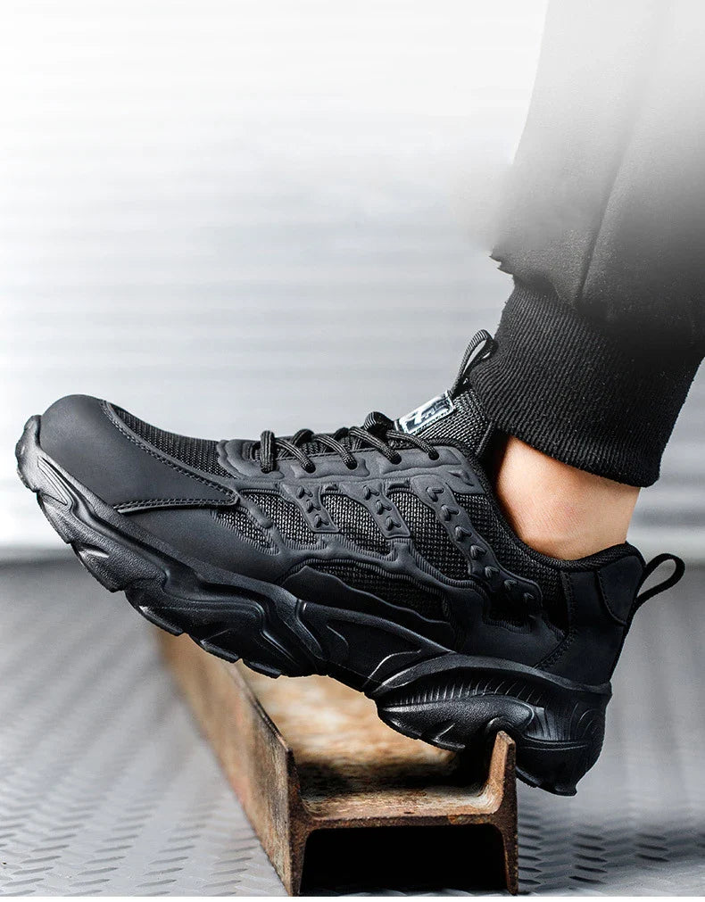 Newest Safety Shoes For Men's Women Puncture Proof Industrial Work Boots Steel Toe Anti-smash Indestructible Footwear