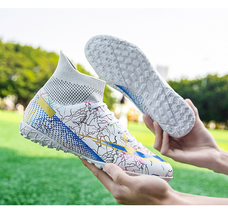 Men's Football Boots Professional Shoes for Kids Outdoor Breathable Soccer Society Indoor Soccer