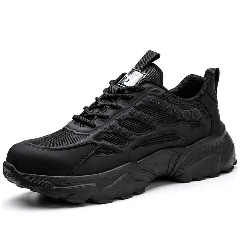 Newest Safety Shoes For Men's Women Puncture Proof Industrial Work Boots Steel Toe Anti-smash Indestructible Footwear