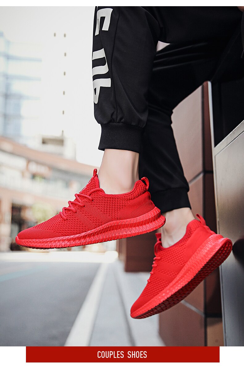 Shoes Men's Sneakers Breathable Gym Casual Light Walking Footwear Zapatillas Hombre