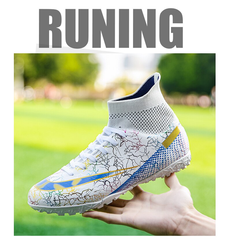 Men's Football Boots Professional Shoes for Kids Outdoor Breathable Soccer Society Indoor Soccer