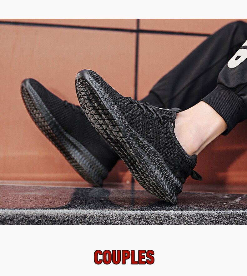 Shoes Men's Sneakers Breathable Gym Casual Light Walking Footwear Zapatillas Hombre