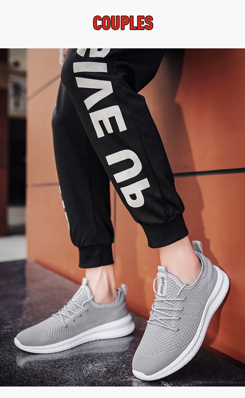 Shoes Men's Sneakers Breathable Gym Casual Light Walking Footwear Zapatillas Hombre
