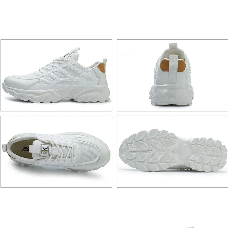 Newest Safety Shoes For Men's Women Puncture Proof Industrial Work Boots Steel Toe Anti-smash Indestructible Footwear