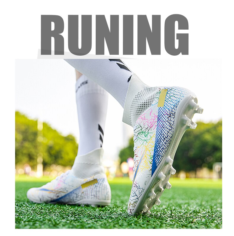 Men's Football Boots Professional Shoes for Kids Outdoor Breathable Soccer Society Indoor Soccer