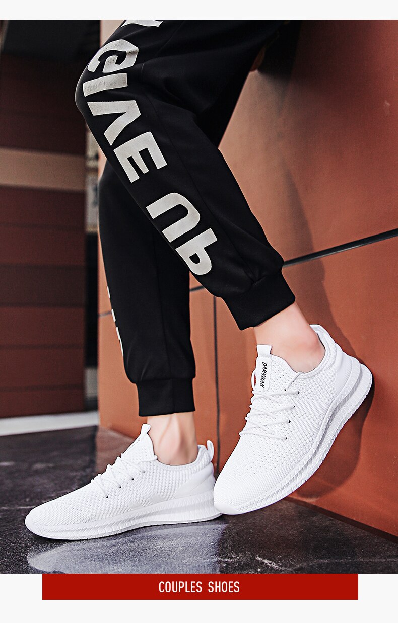 Shoes Men's Sneakers Breathable Gym Casual Light Walking Footwear Zapatillas Hombre