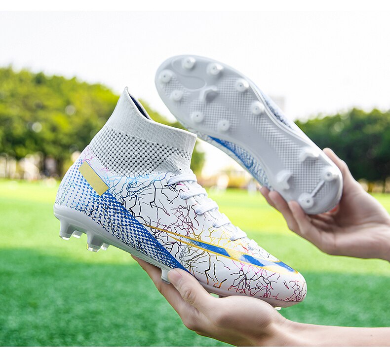 Men's Football Boots Professional Shoes for Kids Outdoor Breathable Soccer Society Indoor Soccer