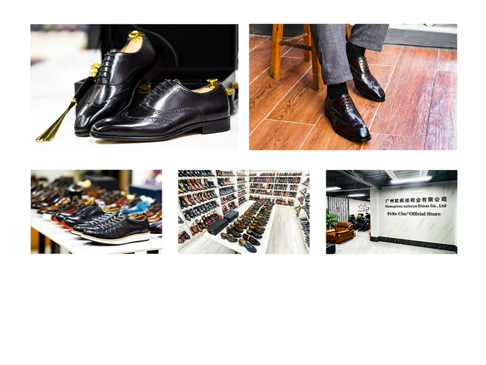 Handmade Men's Wingtip Oxford Shoes Genuine Calfskin Leather Brogue Dress Classic Formal Shoes