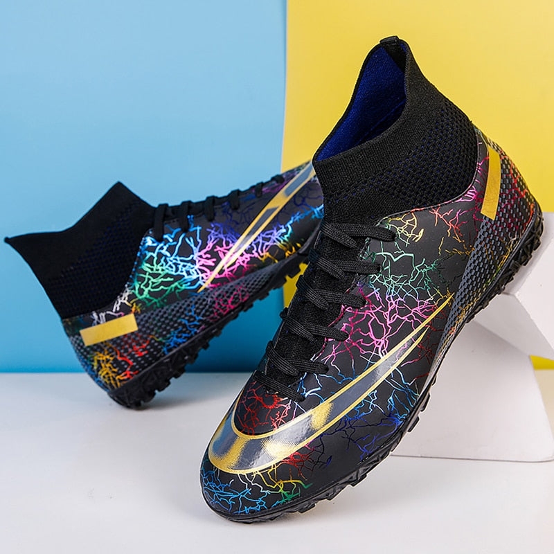 Men's Football Boots Professional Shoes for Kids Outdoor Breathable Soccer Society Indoor Soccer