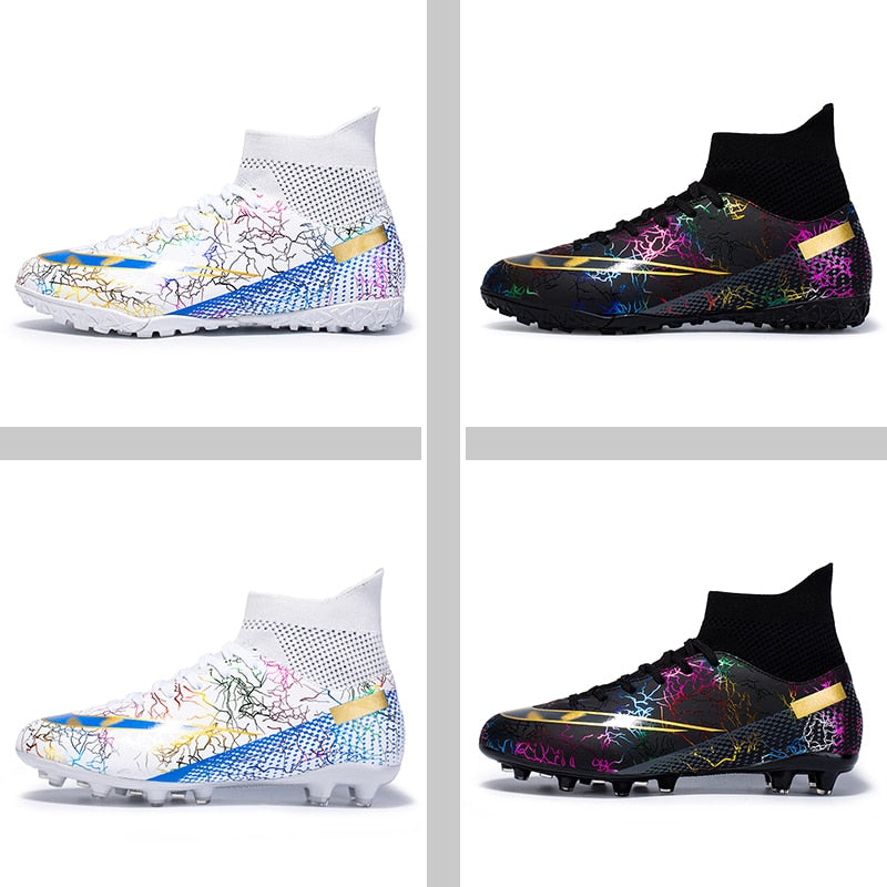 Men's Football Boots Professional Shoes for Kids Outdoor Breathable Soccer Society Indoor Soccer
