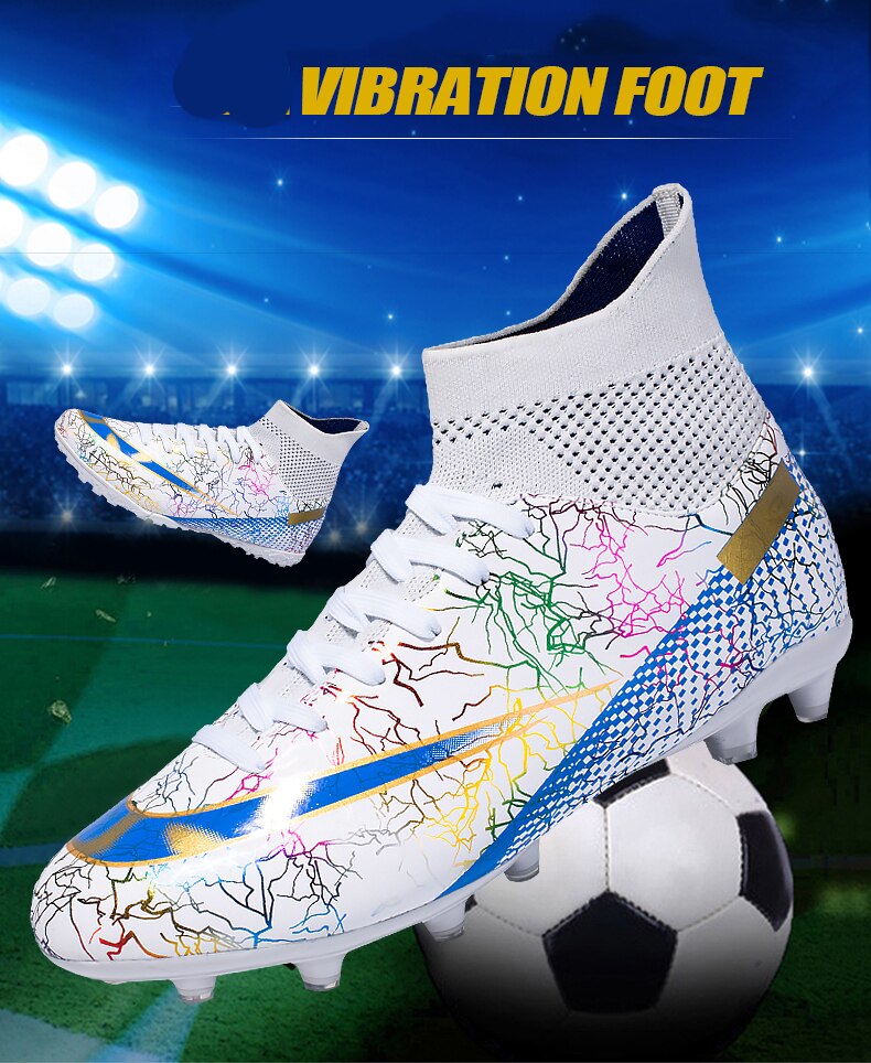 Men's Football Boots Professional Shoes for Kids Outdoor Breathable Soccer Society Indoor Soccer