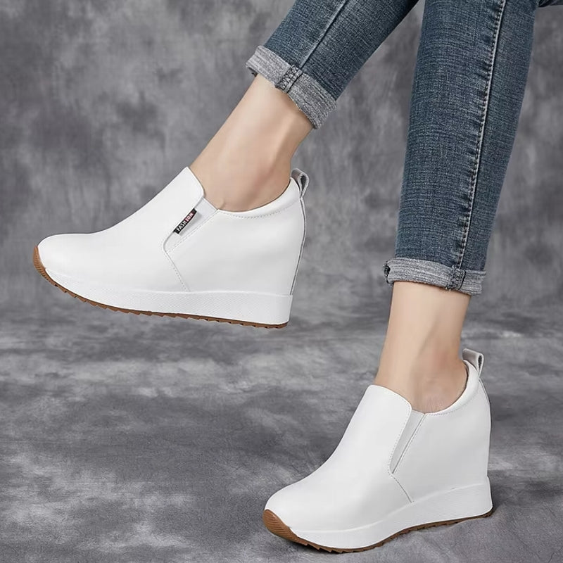 Genuine Leather Ankle Boot for Women 7cm
