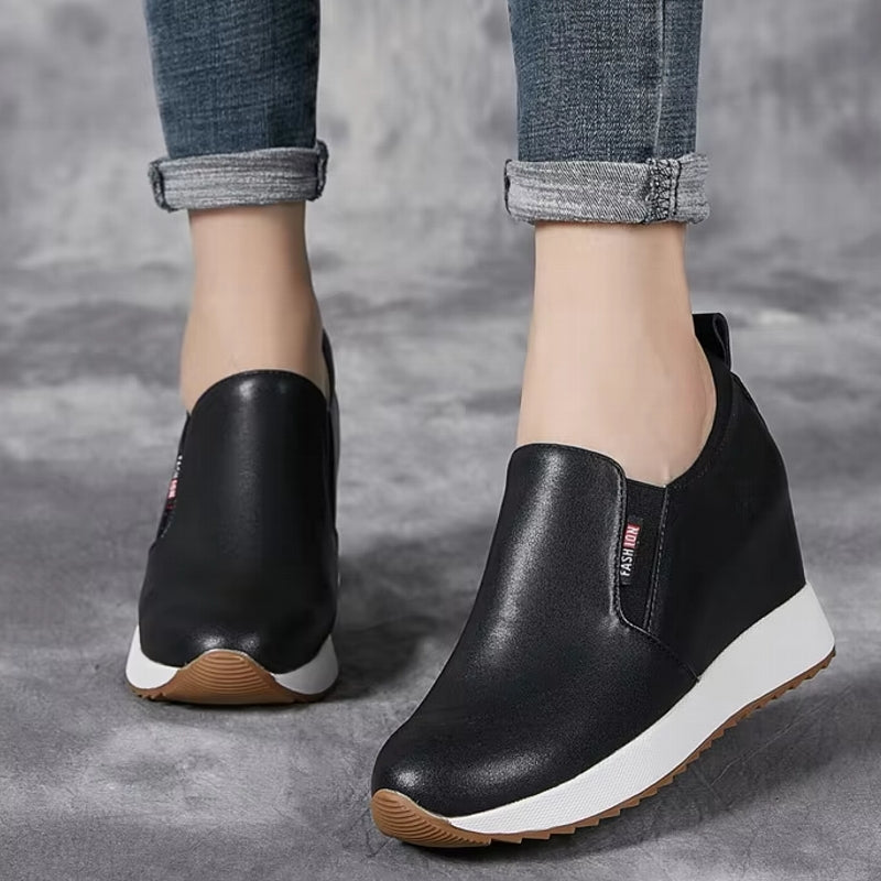 Genuine Leather Ankle Boot for Women 7cm
