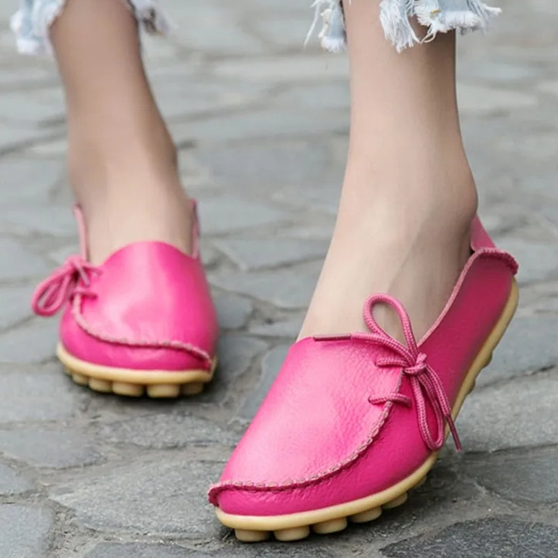 Women Shoes Slip On Bow Tie Flats Tennis Shoes
