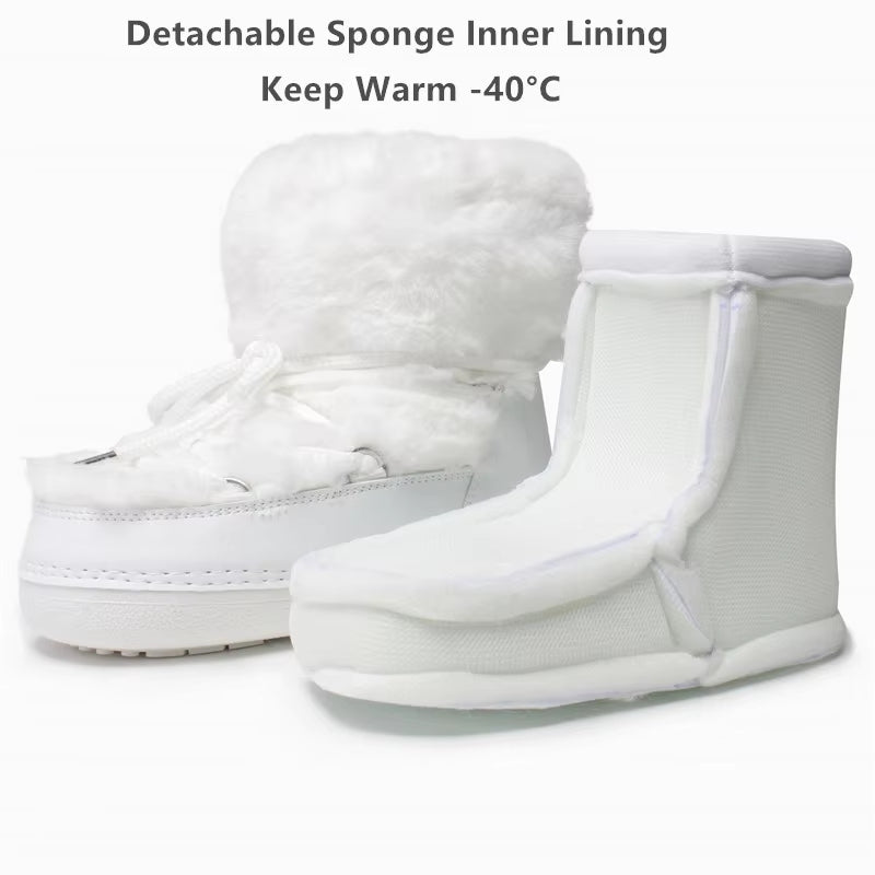 Winter Fur Women Snow Boots