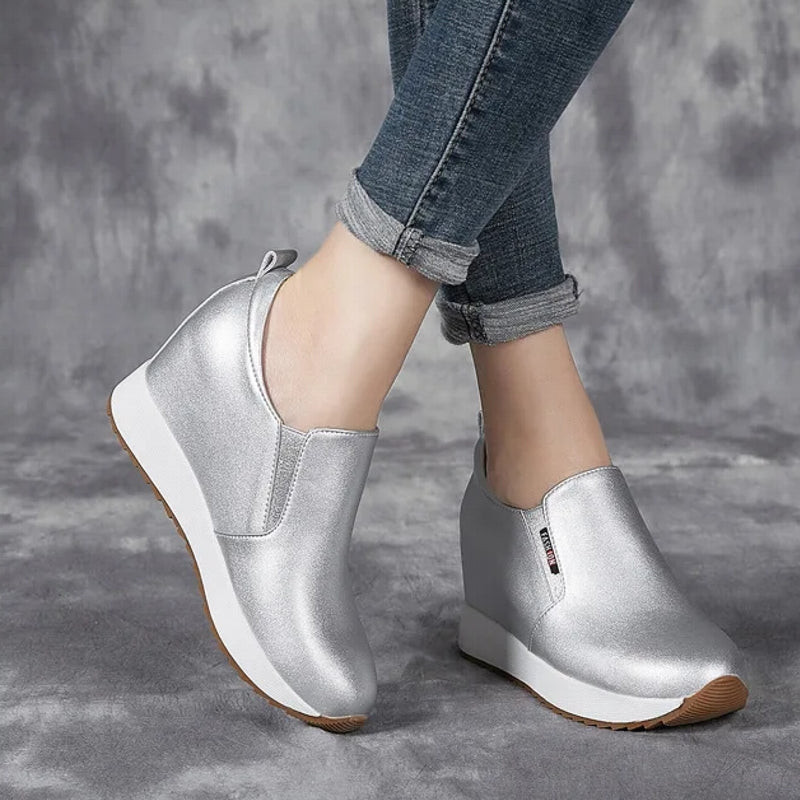 Genuine Leather Ankle Boot for Women 7cm