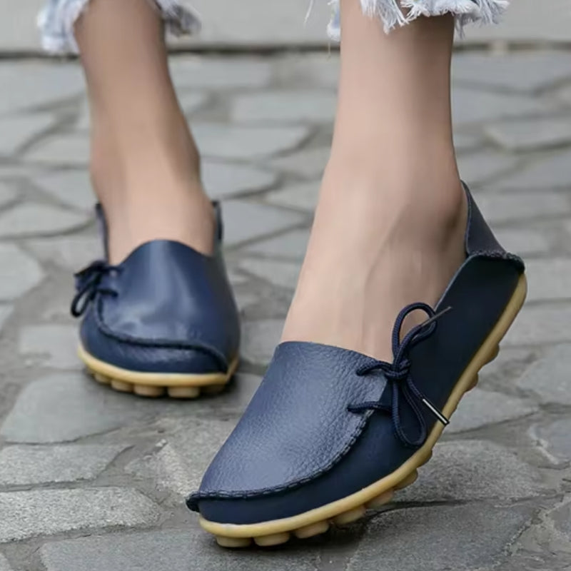 Women Shoes Slip On Bow Tie Flats Tennis Shoes