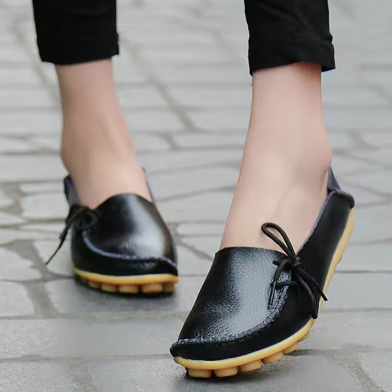 Women Shoes Slip On Bow Tie Flats Tennis Shoes