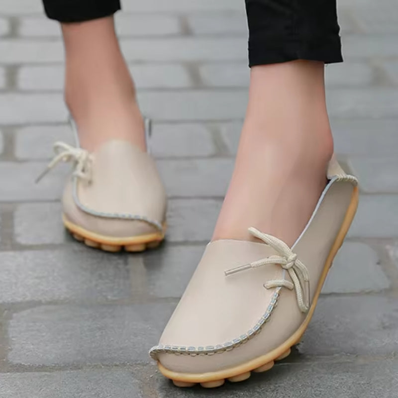 Women Shoes Slip On Bow Tie Flats Tennis Shoes
