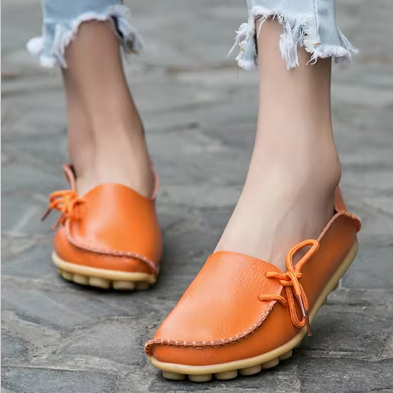 Women Shoes Slip On Bow Tie Flats Tennis Shoes
