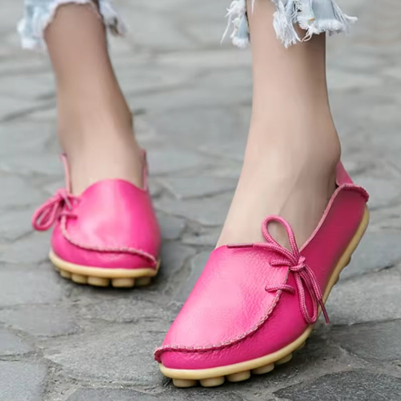Women Shoes Slip On Bow Tie Flats Tennis Shoes