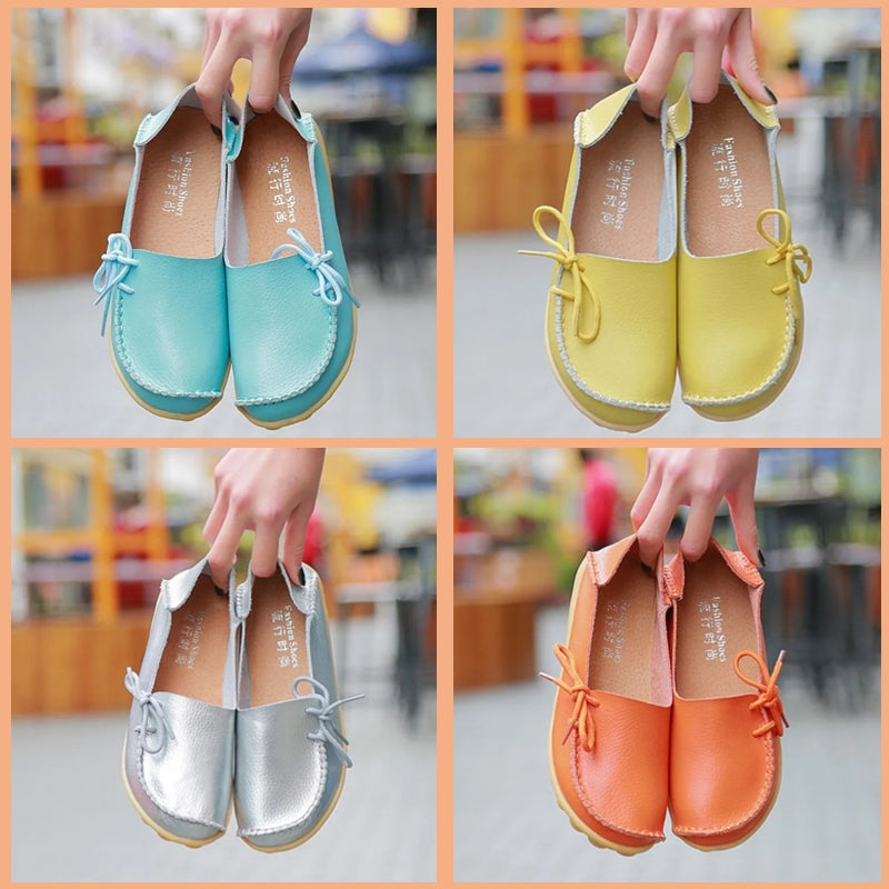 Women Shoes Slip On Bow Tie Flats Tennis Shoes
