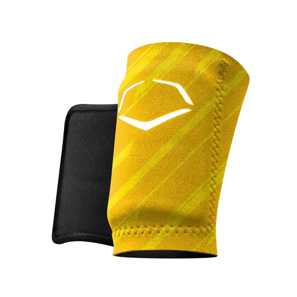 EvoShield MLB Protective Speed Stripe Wrist Guard Yellow Large