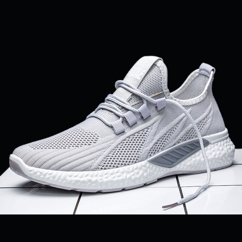 Mesh Casual Shoes Lace Up Men Shoes Lightweight